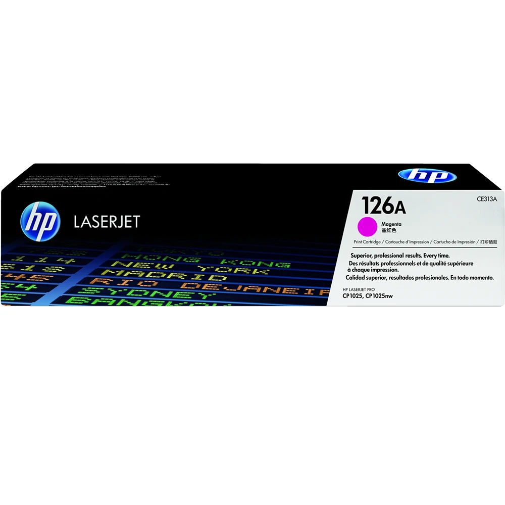 HP 126A Magenta Genuine Laser Toner Cartridge view 4